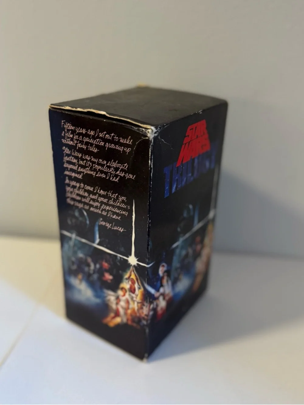 Star Wars Original Trilogy Vintage 1990's VHS Box Set CBS Fox Video